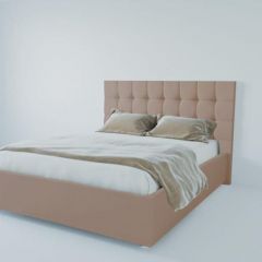 Кровать Венеция без основания 800 (велюр серый) в Копейске - kopejsk.mebel24.online | фото