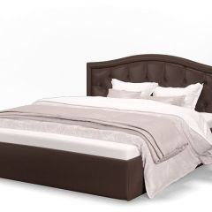 Кровать Стелла 1200 + Основание (Лесмо brown) коричневый в Копейске - kopejsk.mebel24.online | фото