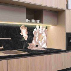 Кухонный фартук со столешницей (А-05) в едином стиле (3050 мм) в Копейске - kopejsk.mebel24.online | фото 1