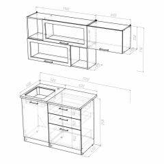 Кухонный гарнитур Инна экстра 1700 в Копейске - kopejsk.mebel24.online | фото 4