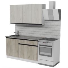 Кухонный гарнитур Паола медиум 1400 мм в Копейске - kopejsk.mebel24.online | фото 4