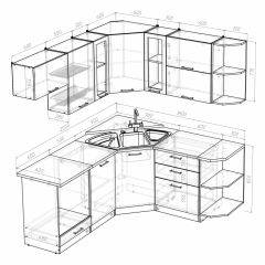 Кухонный гарнитур Симона оптима 2000*1800 в Копейске - kopejsk.mebel24.online | фото 3