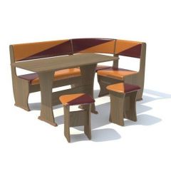 Кухонный уголок Ника-2 жемчужно-фисташковый в Копейске - kopejsk.mebel24.online | фото 2