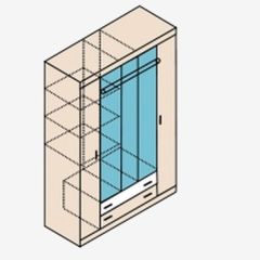 НИКА Н13 Шкаф для одежды в Копейске - kopejsk.mebel24.online | фото 5