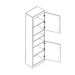 НИКА Н33 Шкаф МЦН в Копейске - kopejsk.mebel24.online | фото 2