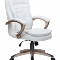 Офисное кресло для руководителей DOBRIN DONALD LMR-106B белый в Копейске - kopejsk.mebel24.online | фото 2