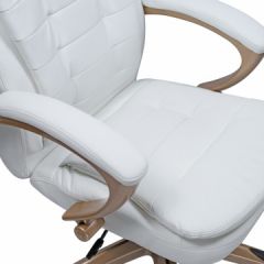 Офисное кресло для руководителей DOBRIN DONALD LMR-106B белый в Копейске - kopejsk.mebel24.online | фото 6