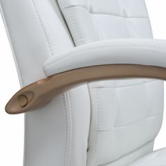 Офисное кресло для руководителей DOBRIN DONALD LMR-106B белый в Копейске - kopejsk.mebel24.online | фото 8