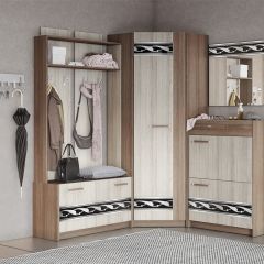 Прихожая Марица Модульная (ЯШ темный/ светлый) в Копейске - kopejsk.mebel24.online | фото 2