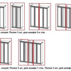 Шкаф 2-х створчатый без Зеркал Афина (караваджо) в Копейске - kopejsk.mebel24.online | фото 2