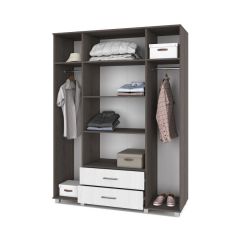 ЕВА Шкаф 4-х дверный Е43 в Копейске - kopejsk.mebel24.online | фото 2