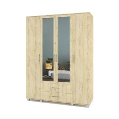 ЕВА Шкаф 4-х дверный Е43 в Копейске - kopejsk.mebel24.online | фото 5