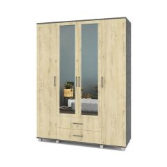 ЕВА Шкаф 4-х дверный Е43 в Копейске - kopejsk.mebel24.online | фото 7