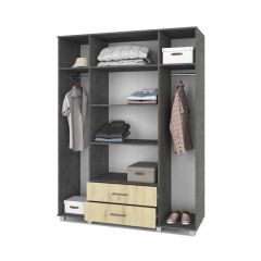 ЕВА Шкаф 4-х дверный Е43 в Копейске - kopejsk.mebel24.online | фото 8