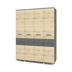 ВИОРА Шкаф 4-х дверный В40 в Копейске - kopejsk.mebel24.online | фото 5