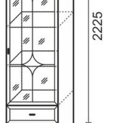 Шкаф для посуды Венеция 9 бодега в Копейске - kopejsk.mebel24.online | фото 3