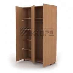 Шкаф комбинированный для одежды ШГ 84.3 (1200*620*1800) в Копейске - kopejsk.mebel24.online | фото 1