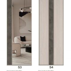 Шкаф-купе 2250 серии SILVER S3+S1+S4 B22+PL3 (по 2 ящика лев/прав+2 штанги) профиль «Серебро» в Копейске - kopejsk.mebel24.online | фото 12