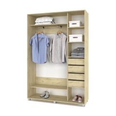 РОЛАНД Шкаф-купе Ирландский дуб (450*1300) Р431 в Копейске - kopejsk.mebel24.online | фото 5