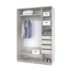 РОЛАНД Шкаф-купе с зеркалами Анкор светлый (600*1600) Р663 в Копейске - kopejsk.mebel24.online | фото 4