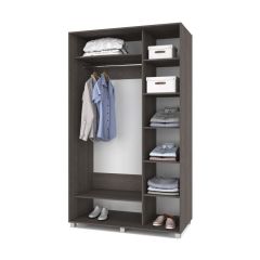 РОЛАНД Шкаф-купе с зеркалами Анкор темный (600*1300) Р633 в Копейске - kopejsk.mebel24.online | фото 2