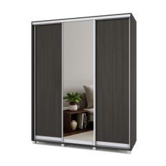 РОЛАНД Шкаф-купе с зеркалом Венге (450*1800) Р482 в Копейске - kopejsk.mebel24.online | фото 4