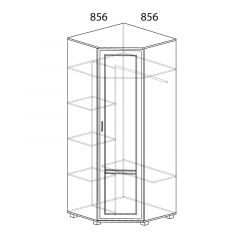 Шкаф угловой №243 Белла в Копейске - kopejsk.mebel24.online | фото 2