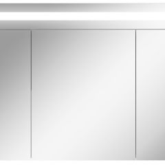 Шкаф-зеркало Аврора 100 с подсветкой LED Домино (DV8012HZ) в Копейске - kopejsk.mebel24.online | фото 1