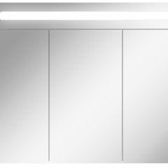 Шкаф-зеркало Аврора 85 с подсветкой LED Домино (DV8010HZ) в Копейске - kopejsk.mebel24.online | фото 4