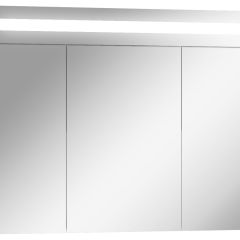 Шкаф-зеркало Аврора 90 с подсветкой LED Домино (DV8011HZ) в Копейске - kopejsk.mebel24.online | фото