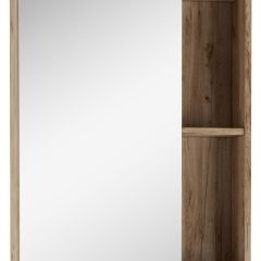 Шкаф-зеркало Craft 60 левый/правый Домино (DCr2203HZ) в Копейске - kopejsk.mebel24.online | фото