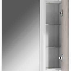 Шкаф-зеркало Uno 60 Дуб серый левый/правый Домино (DU1503HZ) в Копейске - kopejsk.mebel24.online | фото 4