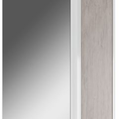 Шкаф-зеркало Uno 60 Дуб серый левый/правый Домино (DU1503HZ) в Копейске - kopejsk.mebel24.online | фото 1