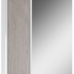 Шкаф-зеркало Uno 60 Дуб серый левый/правый Домино (DU1503HZ) в Копейске - kopejsk.mebel24.online | фото 2