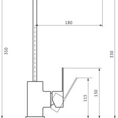 Смеситель MS-012 в Копейске - kopejsk.mebel24.online | фото 2