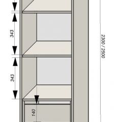 Спальня Серый камень 6 (серии «ГЕСТИЯ») в Копейске - kopejsk.mebel24.online | фото 4