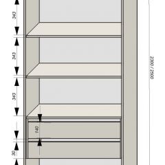 Спальня Серый камень 6 (серии «ГЕСТИЯ») в Копейске - kopejsk.mebel24.online | фото 5