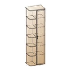 Спальня Карина композиция 8 (Гикори Джексон светлый) в Копейске - kopejsk.mebel24.online | фото 2