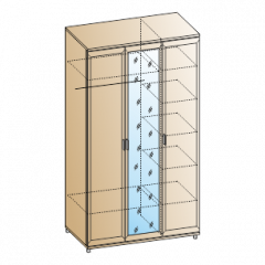 Спальня Мелисса композиция 3 (Акация Молдау) в Копейске - kopejsk.mebel24.online | фото 4