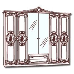 Спальный гарнитур Роза (модульная) беж в Копейске - kopejsk.mebel24.online | фото 3
