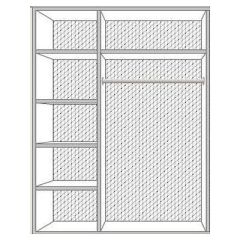 Спальный гарнитур Роза (модульная) беж в Копейске - kopejsk.mebel24.online | фото 8