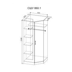 СОФИ Спальный гарнитур (модульный) в Копейске - kopejsk.mebel24.online | фото 27