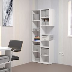 Стеллаж Элемент-2 (белый) в Копейске - kopejsk.mebel24.online | фото 3