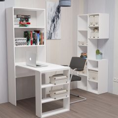 Стеллаж Элемент-2 (белый) в Копейске - kopejsk.mebel24.online | фото 4
