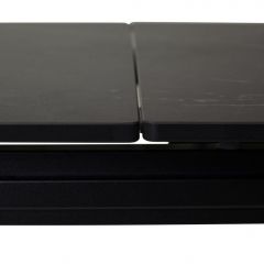 Стол CORNER 120 MATT BLACK MARBLE SOLID CERAMIC / BLACK, ®DISAUR в Копейске - kopejsk.mebel24.online | фото 4