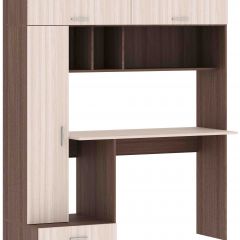 Стол компьютерный ПКС-1 (ясень шимо темный/светлый) в Копейске - kopejsk.mebel24.online | фото