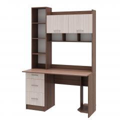 Стол компьютерный ПКС-5 Шимо темный/Шимо светлый в Копейске - kopejsk.mebel24.online | фото 2