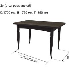 Стол раскладной Ялта-2 (опоры массив резной) в Копейске - kopejsk.mebel24.online | фото 5