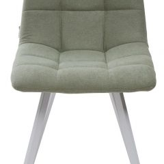 Стул CHILLI SQUARE UF860-11B мятный, ткань/ белый каркас М-City в Копейске - kopejsk.mebel24.online | фото 3