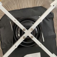 Стул MAVERICK 360 град. поворот. BLUVEL-40 BEIGE/ белый каркас, М-City в Копейске - kopejsk.mebel24.online | фото 5